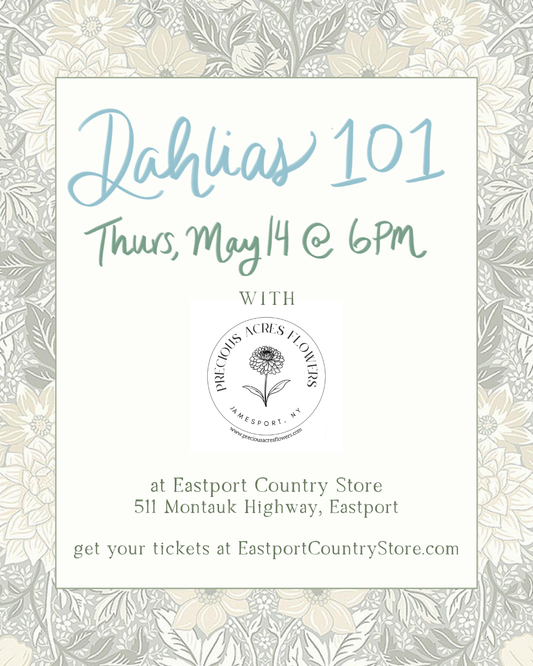 Dahlias 101 Workshop | May 14