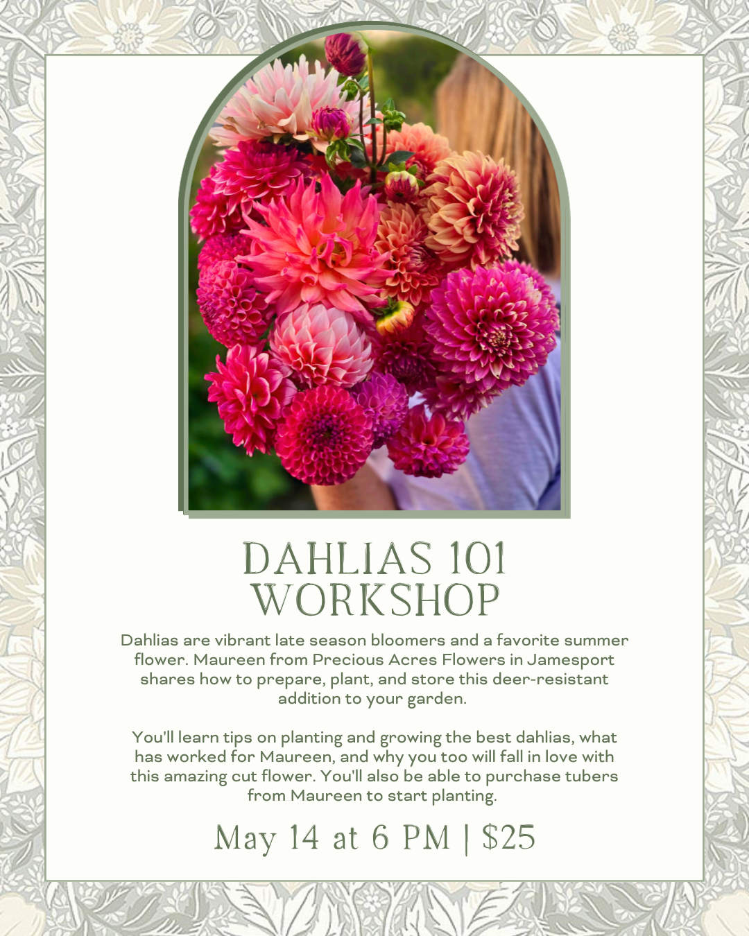 Dahlias 101 Workshop | May 14