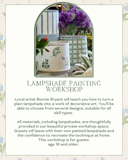 Lampshade Painting Workshop